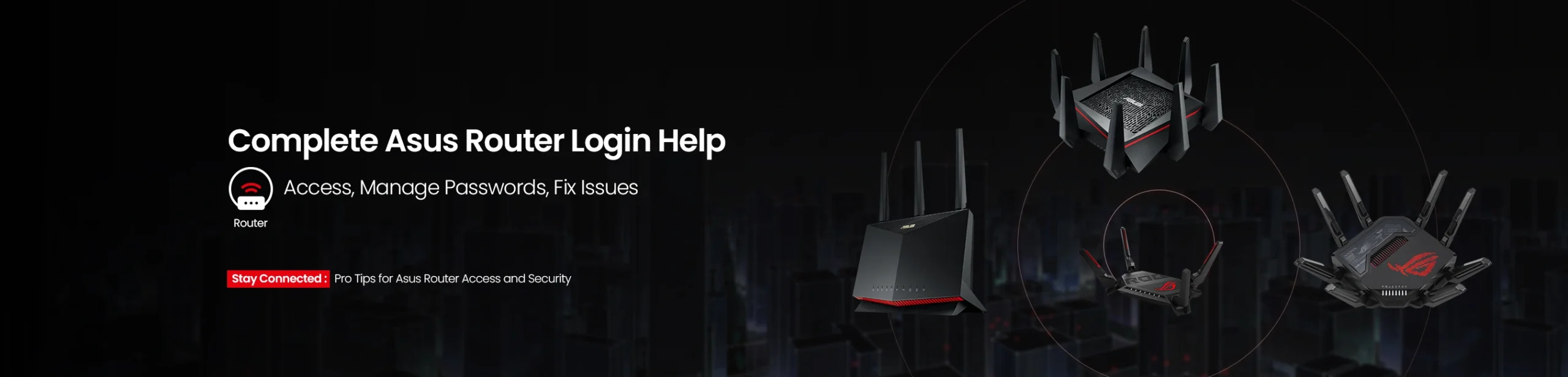 Asus Router Banner