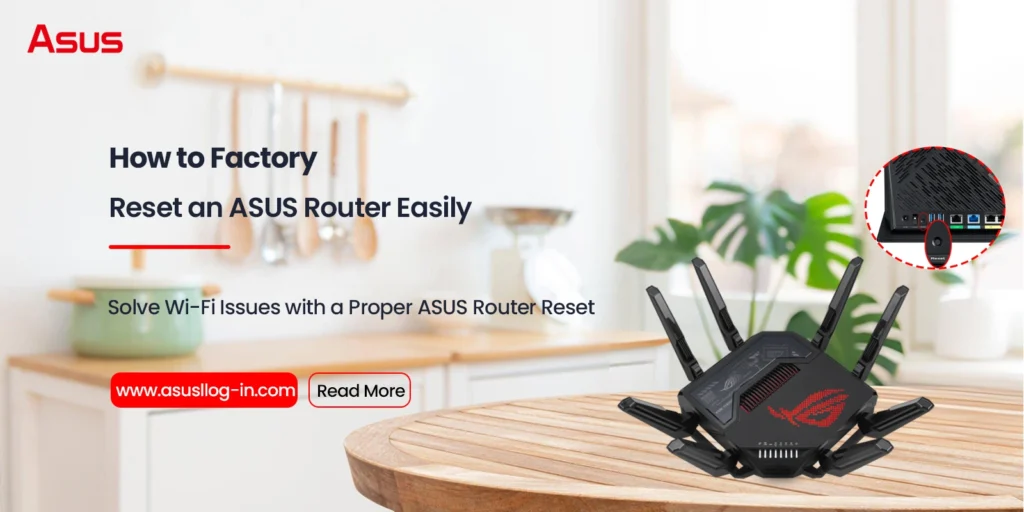 reset asus router